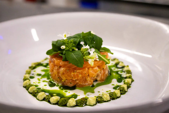 Salmon tartare